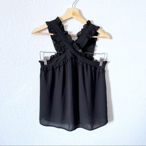 ✨NWOT J.Crew Criss Cross Sleeveless Top